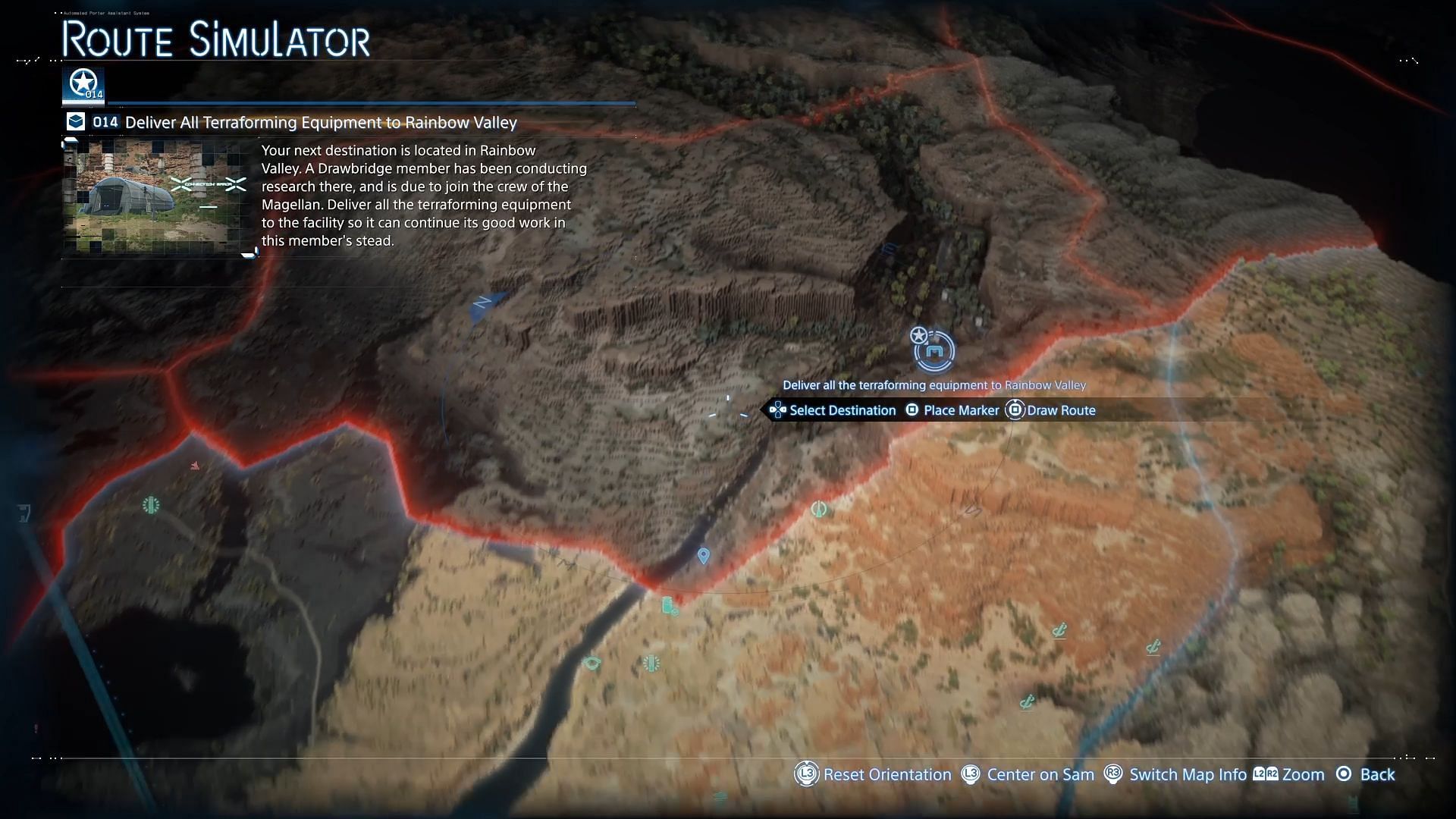 Make sure to take the best path to reach Rainbow Valley (Image via Sony Interactive Entertainment || Sportskeeda)